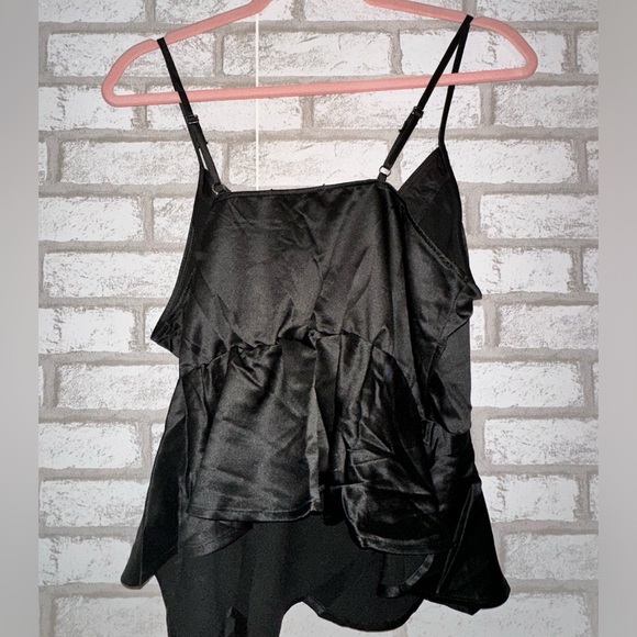 Black Satin Cami top - Picture 4 of 4